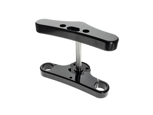 6 Degree Raked Wide Glide Triple Tree Kit – Black. Fits Breakout 2018up.