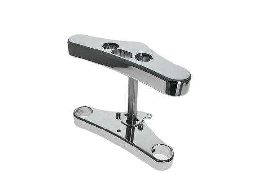 3 Degree Raked Wide Glide Triple Tree Kit – Chrome. Fits Breakout 2018up.