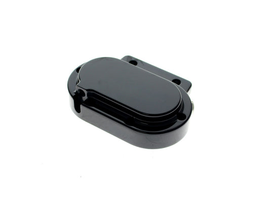 Smooth Hydraulic Clutch Cover – Black. Fits Fits 5Spd Big Twin 1987-2006