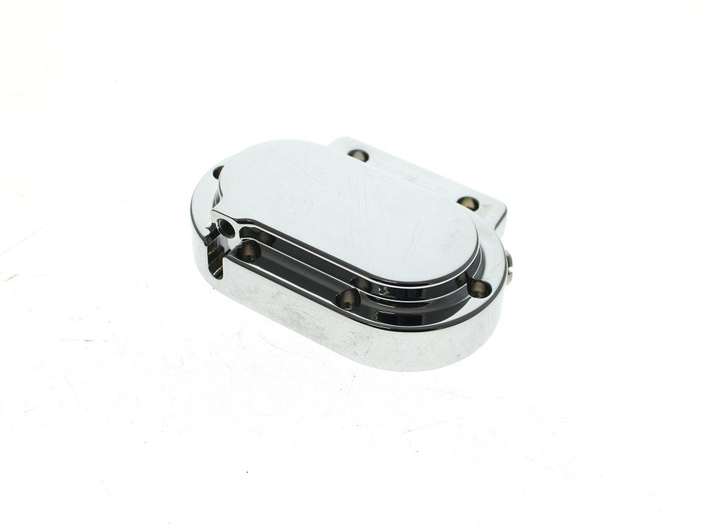 Smooth Hydraulic Clutch Cover – Chrome. Fits Fits 5Spd Big Twin 1987-2006