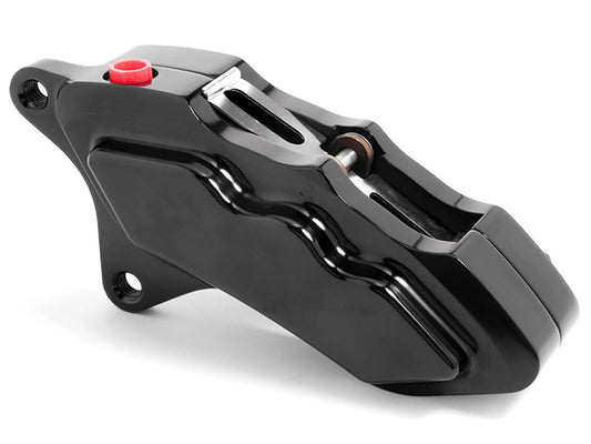Left Hand Front 6 Piston Caliper – Black. Fits most Big Twin 1984-1999 & Sportster 1984-1999 Models with 11.5in. Disc Rotor.