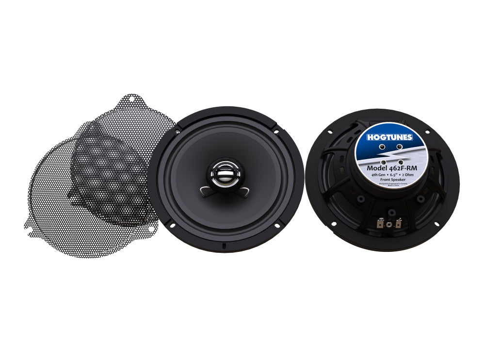 Hogtunes 6.5in. Front Speakers. Fits Touring 2014up.