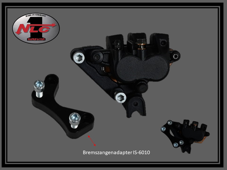 IS-6010 brake caliper adapter for OEM brake caliper to NLC fork