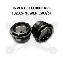 Front Fork Caps - Inverted 2023.5-Newer CVO/ST