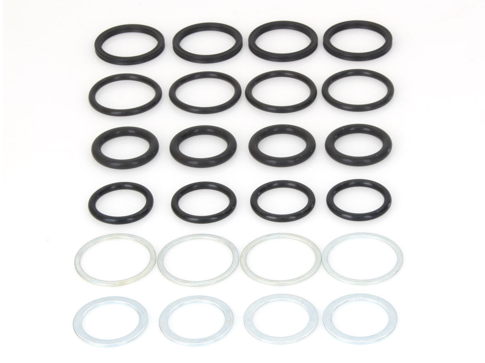 Push Rod Tube O’Ring Kit. Fits Big Twin 1984-1999 & Sportster 1986-1990.