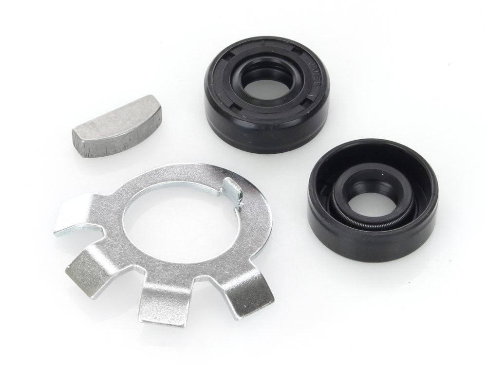 Sprocket Shaft Seal & Retainer Kit. Fits Sportster 1952-1983.