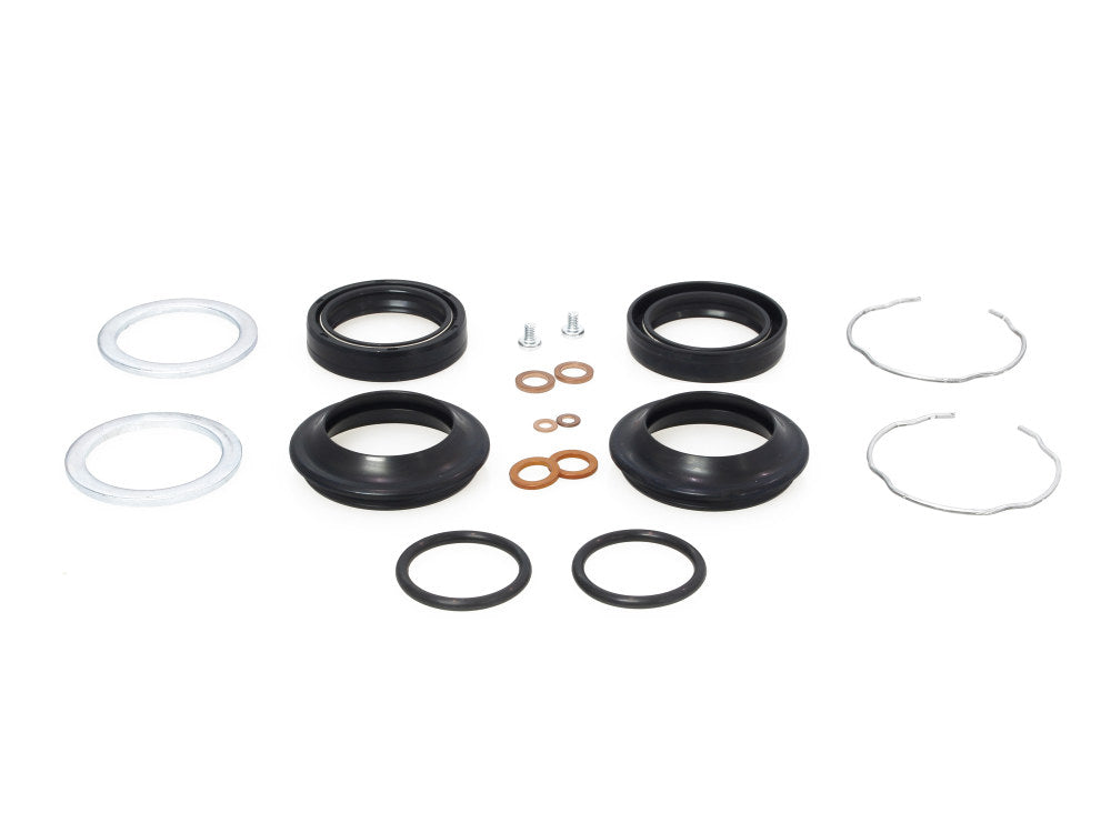 39mm Fork Seal Kit. Fits Dyna 1991-2005, FXR 1987-1994 & Sportster 1987-2021.