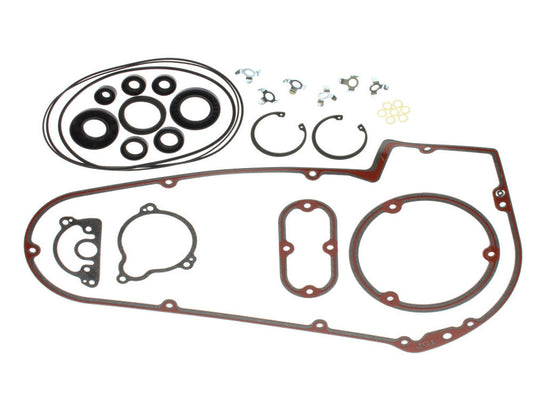 Primary Cover Gasket Kit. Fits 4Spd Big Twin 1965-1986 & Softail 1984-1988.