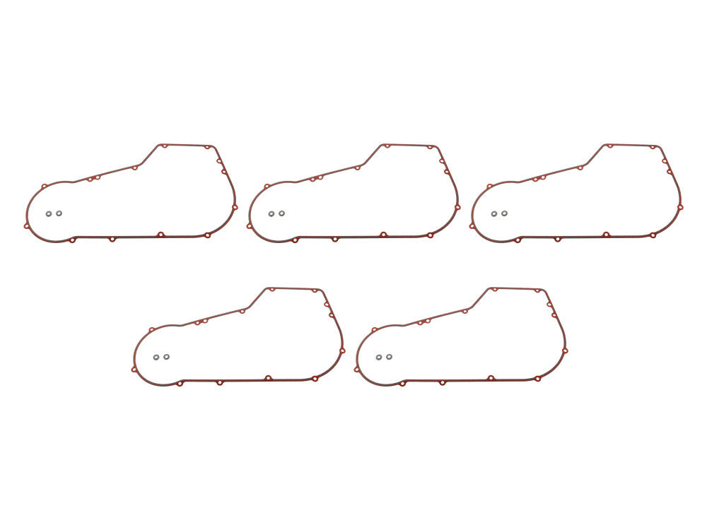 Primary Cover Gasket – Pack of 5. Fits Softail 1994-2006 & Dyna 1994-2005.