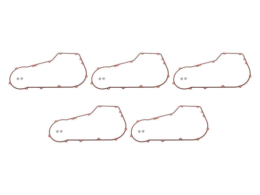 Primary Cover Gasket – Pack of 5. Fits Softail 1994-2006 & Dyna 1994-2005.