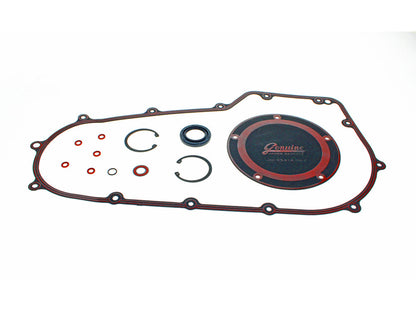 Primary Cover Gasket Kit. Fits Softail 2007-2017 & Dyna 2006-2017.
