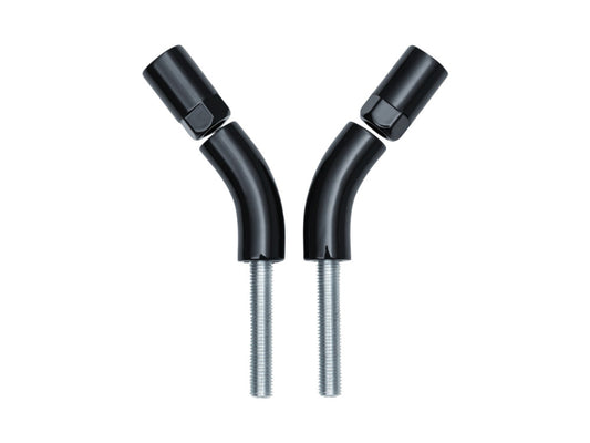 Mirror Stem Extenders – Black. Fits H-D Mirrors.