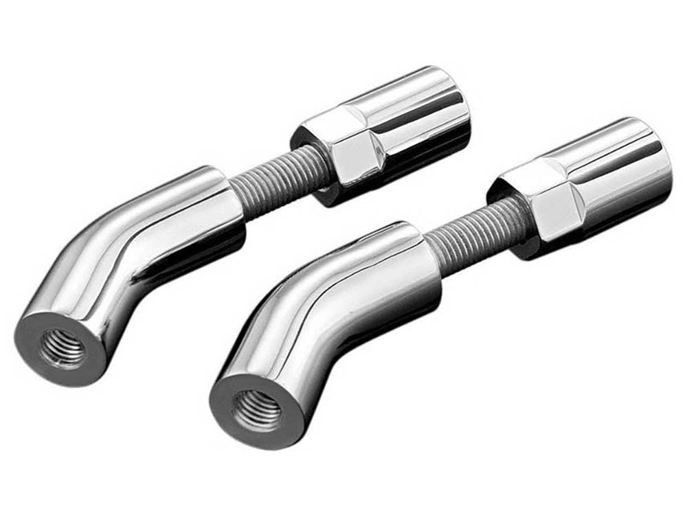 Mirror Stem Extenders – Chrome. Fits H-D Mirrors.