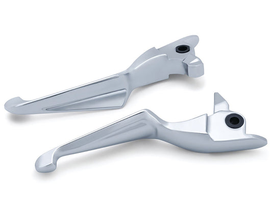 Boss Blades Levers – Chrome. Fits Touring 2017-2020 with Hydraulic Clutch.
