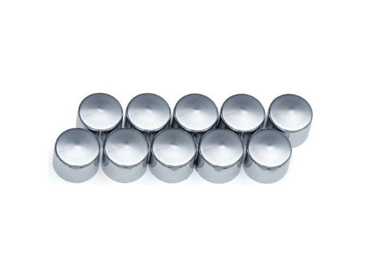 Rocker Cover Kool Kaps Bolt Cover Kit – Chrome. Fits Milwaukee-Eight Bolts with 1/4in. Thread. Pack of 10