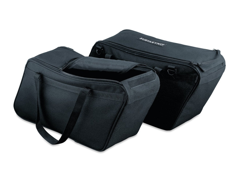 Removable Saddlebag Liners.