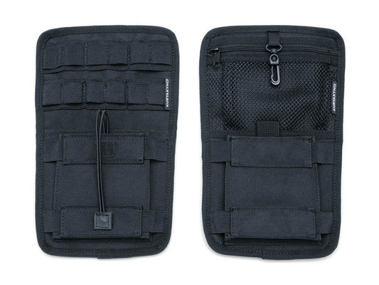 Internal Saddlebag Organizer – Black. Fits Touring with OEM Hard Saddlebags.