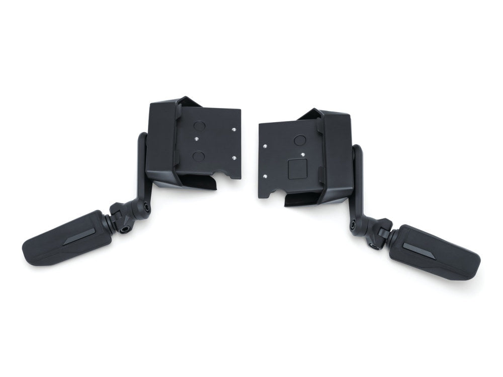 Omni Cruise Mounts – Black. Fits Gold Wing 2018up.