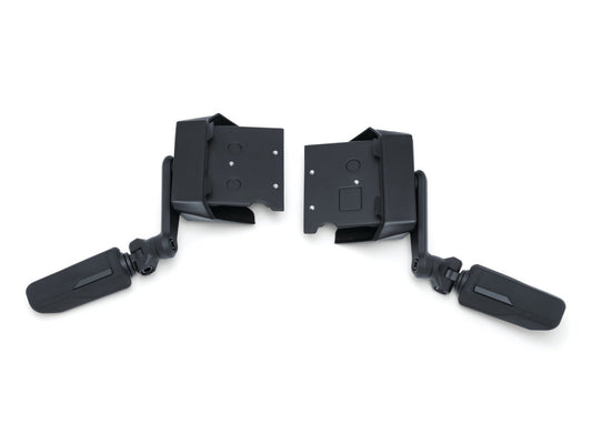 Omni Cruise Mounts – Black. Fits Gold Wing 2018up.