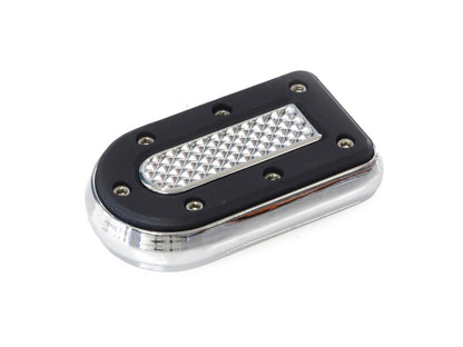 Heavy Industry Brake Pedal Pad – Chrome. Fits FX Softail 1984-2015, Dyna Wide Glide 1993-2005 & XG 2015-2020