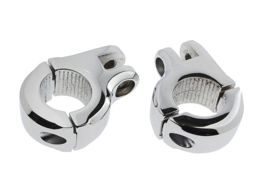 Brute Highway Footpeg Mounts – Chrome.