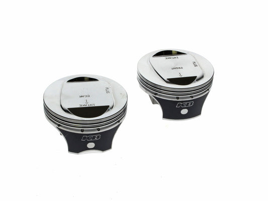 Std Dome Top Pistons with 10.0:1 Compression Ratio. Fits CVO Twin Cam 2007-2017 with 110ci Engine & ‘S’ Models with 110ci Engines.