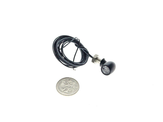 Atto Mini LED Turn Signal – Black.