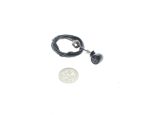 Atto Dark Mini LED Turn Signal – Black.