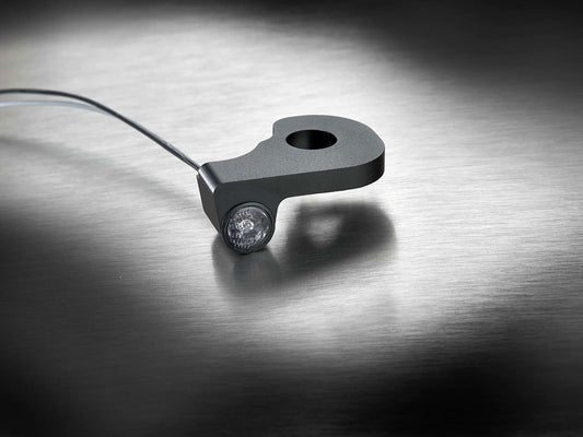 Dash A Under Perch Turn Signal Right – Black.  Fits Softail 2015-2024 & Touring 2009-2023 Models with Cable Clutch