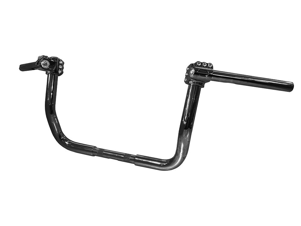 10in. x 1-1/4in. KlipHanger Handlebar – Black. Ultra Models 2008up and Street Glide 2008-2023
