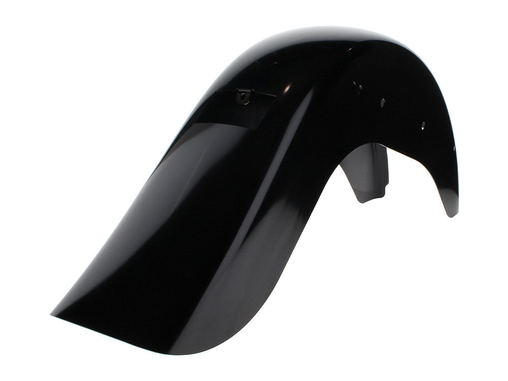 4in. Stretched Stocker Benchmark Rear Fender. Fits FL Softail 1986-2017 using Stock FLSTC Style Taillight.