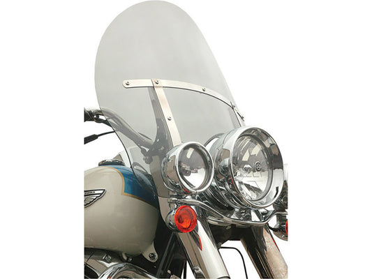 20in. Billboard Flare Windshield – Tinted. Fits FL Softail 2000-2017 & Freewheeler Trike 2017up.