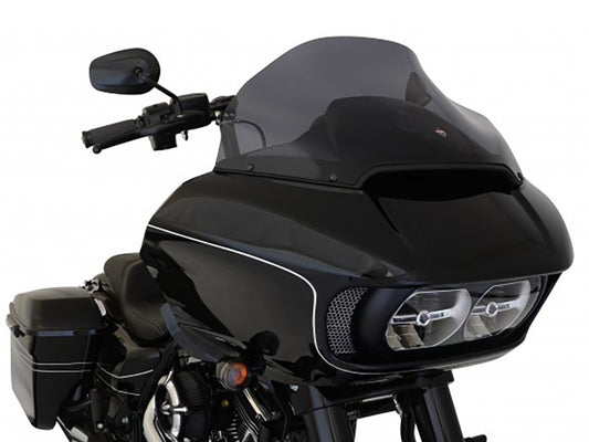 14in. Sports Flare Windshield – Dark Smoke Tint. Fits Road Glide 2015-2023