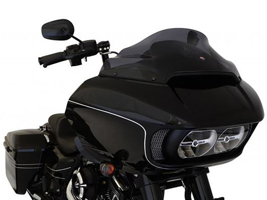 9in. Sports Flare Windshield – Dark Smoke Tint. Fits Road Glide 2015-2023
