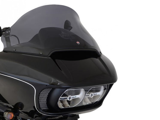 12in. Pro-Touring Flare Windshield – Dark Smoke Tint. Fits Road Glide 2015-2023
