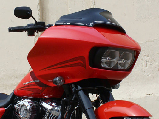 6in. Sports Flare Windshield – Black. Fits Road Glide 2015-2023