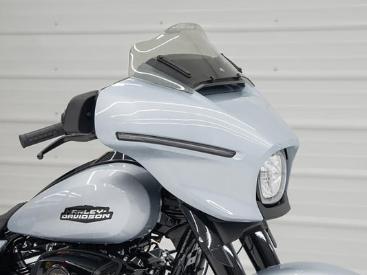 8in. Flare Windshield – Tinted. Fits CVO Street Glide 2023up & Street Glide 2024up