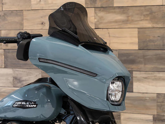 12in. Flare Windshield – Dark Smoke. Fits CVO Street Glide 2023up & Street Glide 2024up