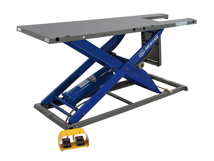MC615R Bike Lift with Lifting Capacity of 1000 lbs – Blue.