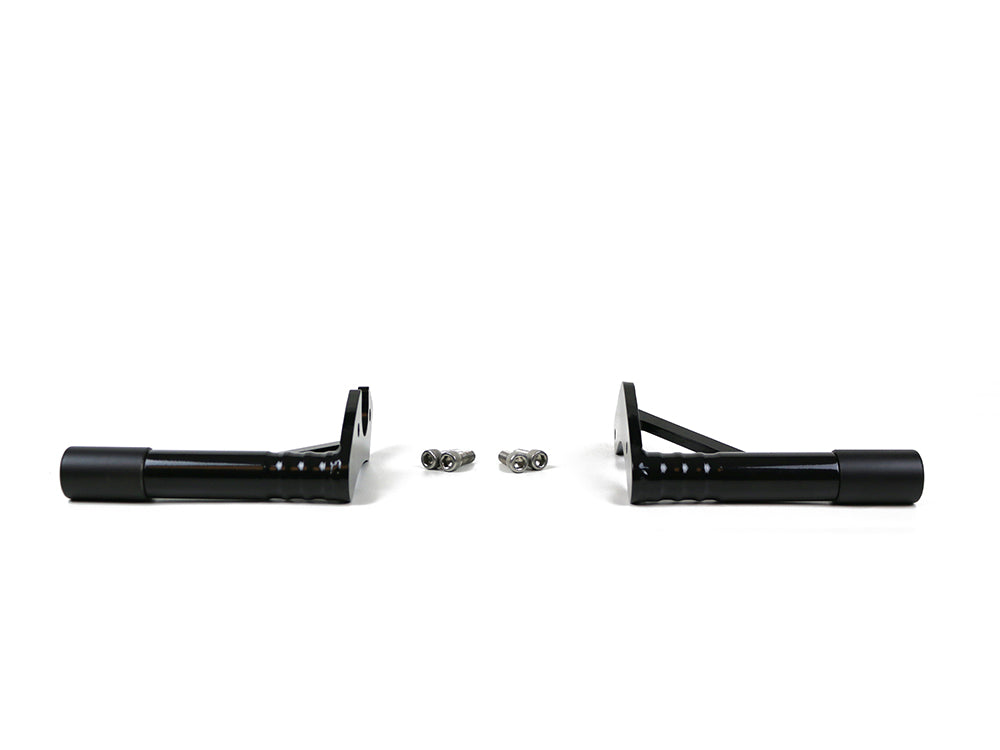 Rear Engine Guard Crash Bar – Black. Fits Softail 2018up.