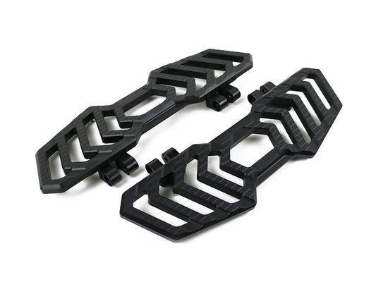 Trackboard FloorBoards – Black. Fits Touring 1980up, FL Softail 1986-2017 & Dyna Switchback 2012-2016