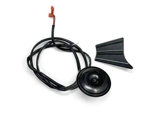Horn Relocation Kit – Black. Fits CVO Touring 2023up & Street Glide & Road Glide 2024up.