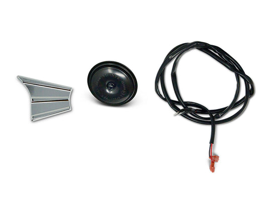 Horn Relocation Kit – Chrome. Fits CVO Touring 2023up & Street Glide & Road Glide 2024up.