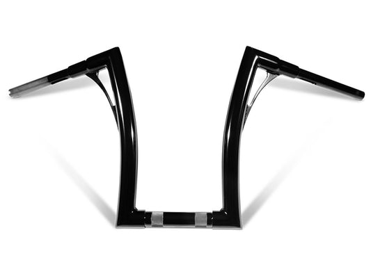 15in. x 1-1/2in. Flowbar Tall Ape – Gloss Black.