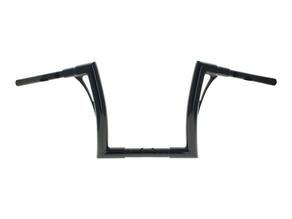 12.5in. x 1-1/2in. Flowbar Medium Ape – Gloss Black. Fits CVO Road Glide 2023up & Road Glide 2024up.