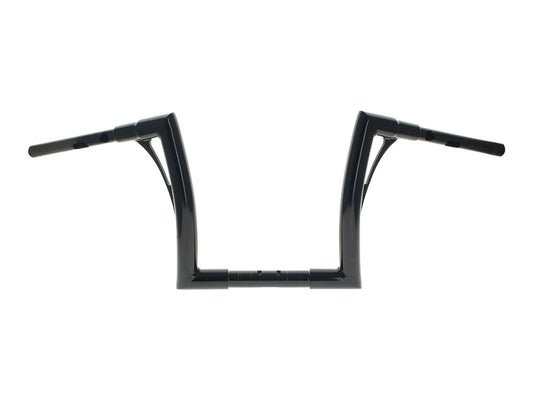 12.5in. x 1-1/2in. Flowbar Medium Ape – Gloss Black. Fits CVO Road Glide 2023up & Road Glide 2024up.