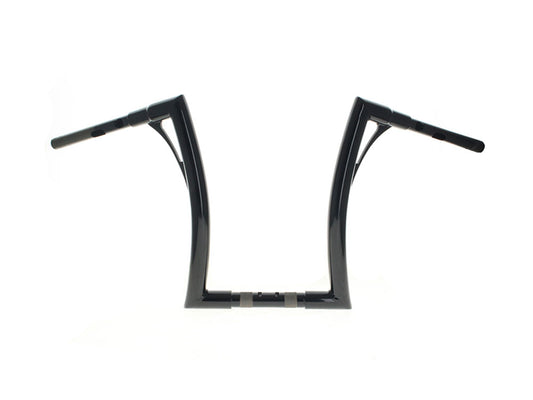 17in. x 1-1/2in. Flowbar Extra Tall Ape – Gloss Black. Fits CVO Road Glide 2023up & Road Glide 2024up.