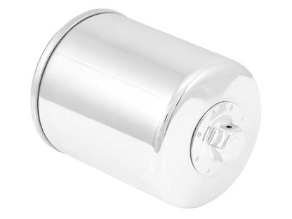 Oil Filter – Chrome. Fits Softail 1984-1998, Sportster 1984-2021, FXR & FLT 1980-1998 & Buell 1995-2002.