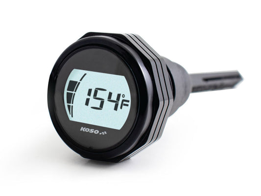 Oil Temperature & Level Dipstick – Black. Fits Touring 2007-2016.