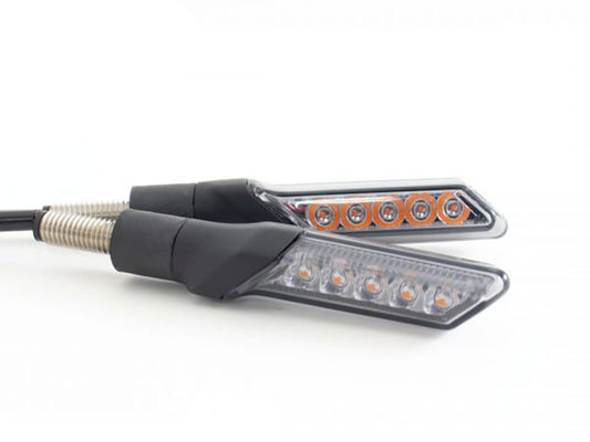 GW-02 Sequential LED Amber Turn Signals – Black